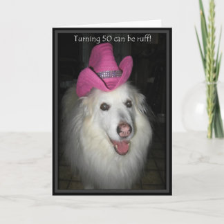 Carte *Sandy Dog- 50e anniversaire