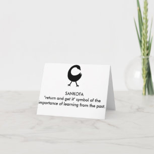 CARTE SANKOFA