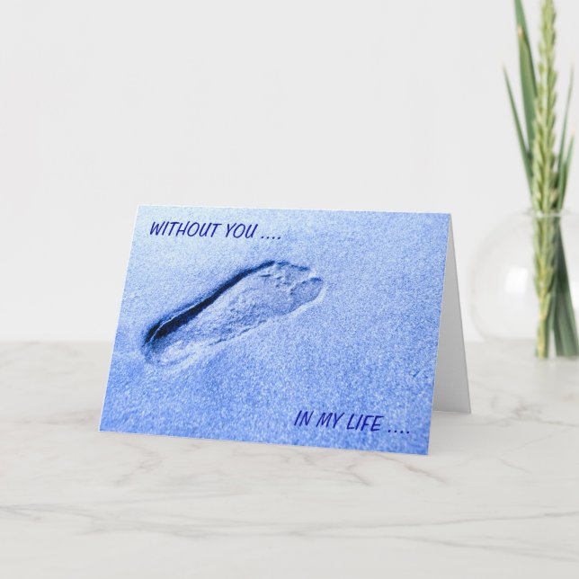 Carte Sans toi (Devant)