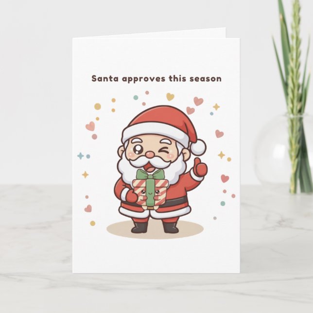 Carte Santa approuve cette saison – Joli Puchi Dōshi San (Devant)