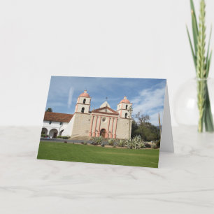 Carte Santa Barbara Spanish Mission, California