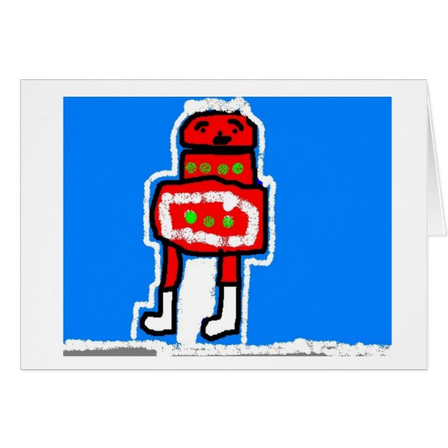 Carte Santa Claus (Devant Horizontal)