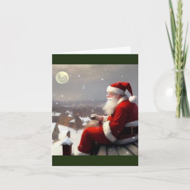 Carte Santa Claus (Devant)