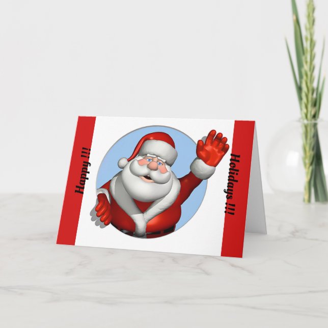 Carte Santa Claus (Devant)