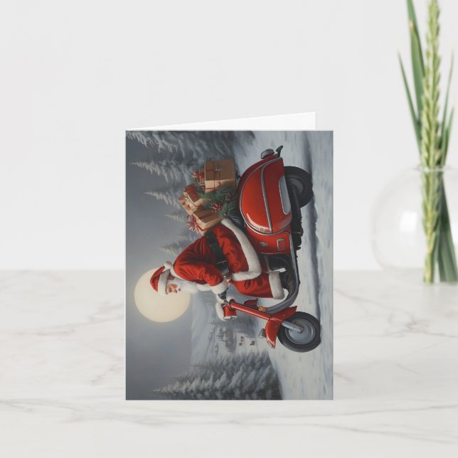 Carte Santa Claus Christmas Card 2 (Devant)