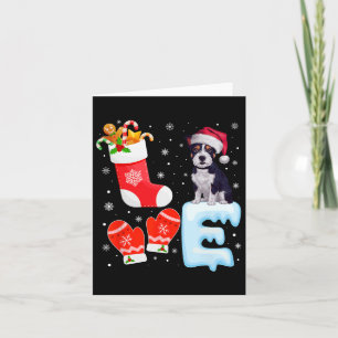 Carte Santa Hat Xmas Stocker Staffordshire américain Ter