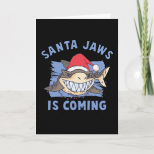 Carte Santa Jaws arrive