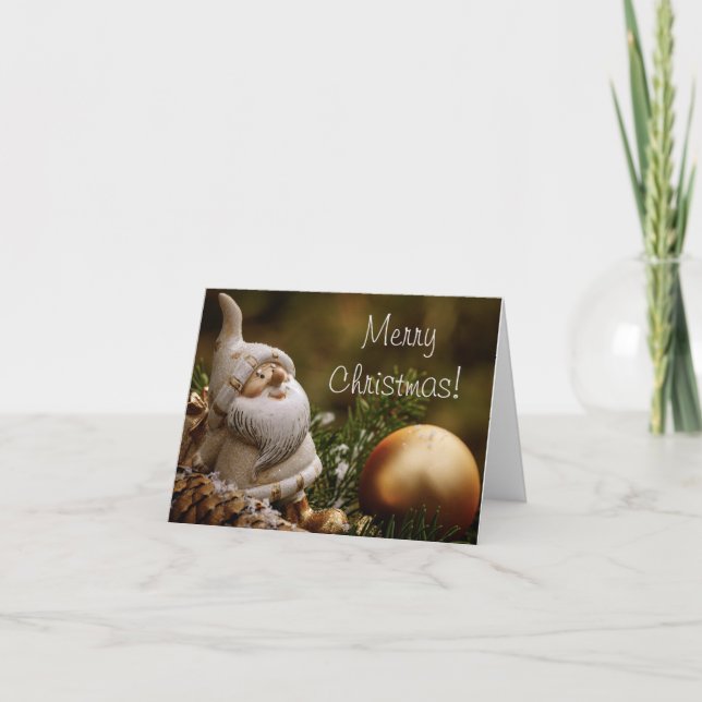 Carte Santa Noël (Devant)