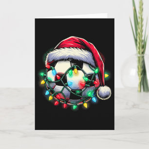 Carte Santa Soccer Ll Noël