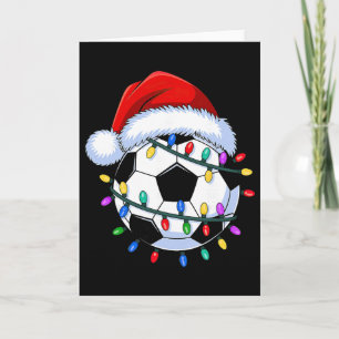 Carte Santa Soccer Ll Noël Soccer