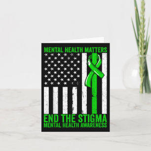 Carte Santé mentale Sensibilisation à la santé mentale M