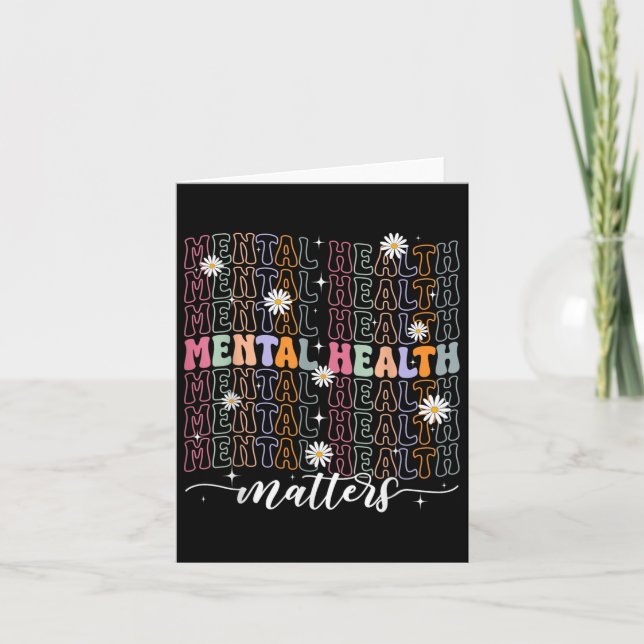 Carte Santé mentale super S Sensibilisation à la maladie (Devant)