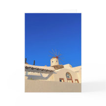 Santorin Windmill Oia Grèce Photographie