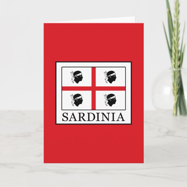 Carte Sardaigne (Devant)