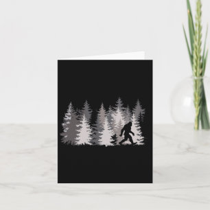 Carte Sasquatch Forest Legend Nature