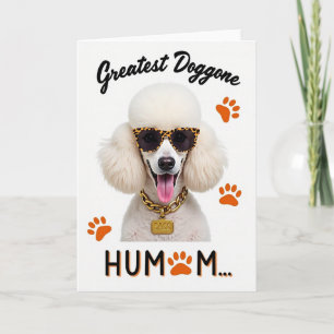 Carte SASS Poodle Empreinte de Patte