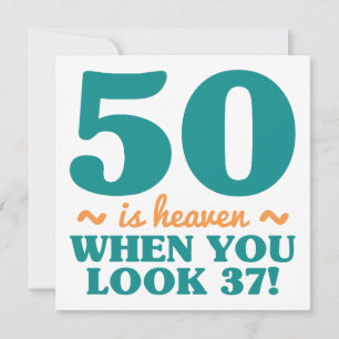 Carte Sassy 50e anniversaire