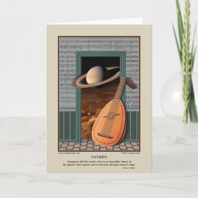 Carte Saturn (Devant)