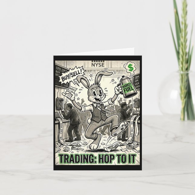 Carte Saut de trading vers le jour de bourse de dessin a (Devant)