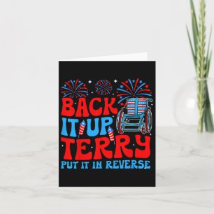 Carte Sauvegarder Terry Placez-Le En Reverse Firework 4e