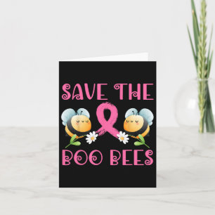 Carte Sauvez les abeilles Boo Breast Warrior Survivor Ca