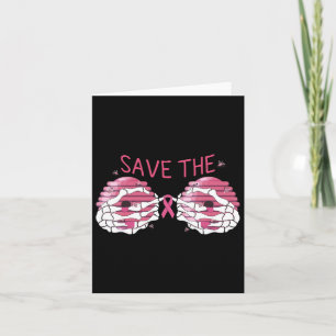 Carte Sauvez les abeilles Boo Cancer du sein Halloween F