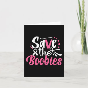Carte Sauvez les bébés Boo Cancer du sein Cancer du sein