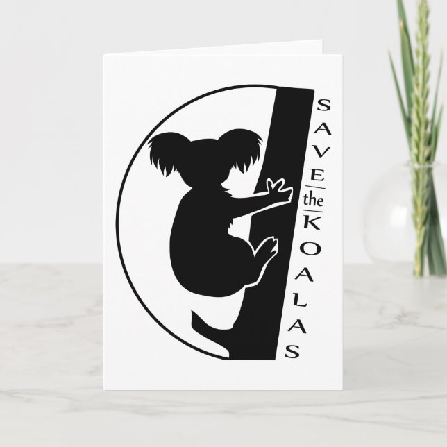 Carte Sauvez les Koalas (Devant)