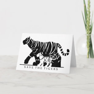 Carte Sauvez les tigres