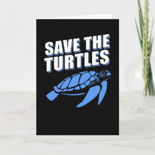 Carte Sauvez L'Océan De Conservation Des Tortues