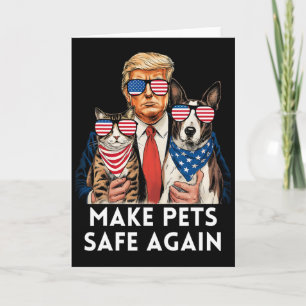 Carte Sauvez Nos Animaux Votez Pour Trump Trump Vance Él