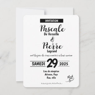 Carte - SAVE THE DATE