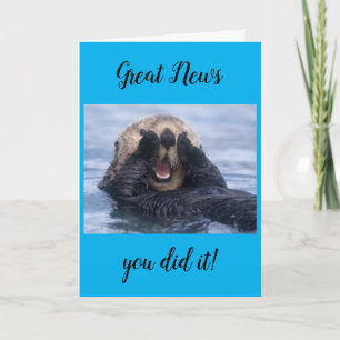 CARTE "SAVEZ QUE VOUS L'AVEZ EN VOUS" ***FÉLICITATIONS**