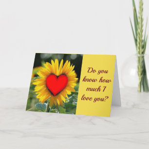 CARTE **SAVEZ-VOUS COMBIEN JE VOUS AIME** VOUS AUSSI !!!