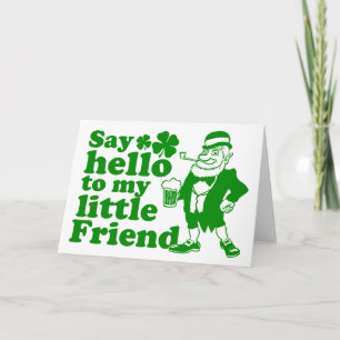 Carte Say Hello To My Little Friend
