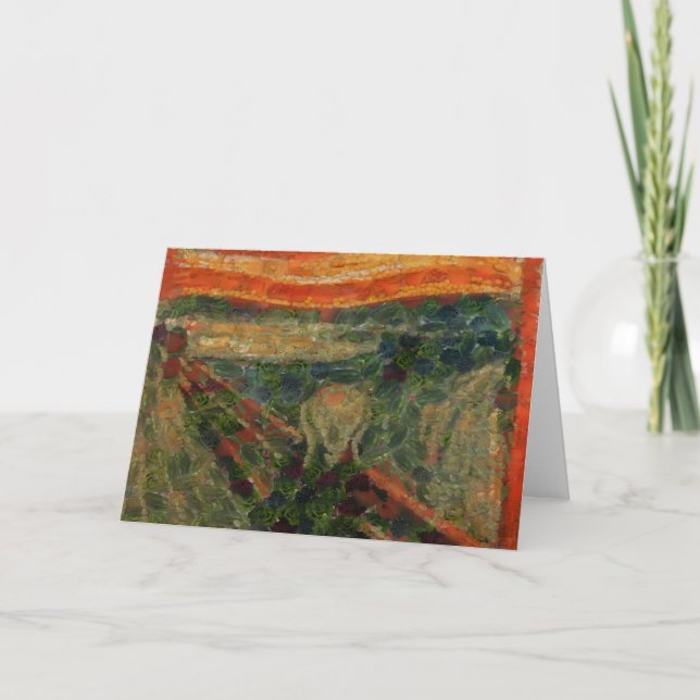 Carte Scandale Avocado Fine Art Vegan Spoof (Devant)