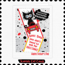 Scaredy Cat instructions pour la Fête des Pères