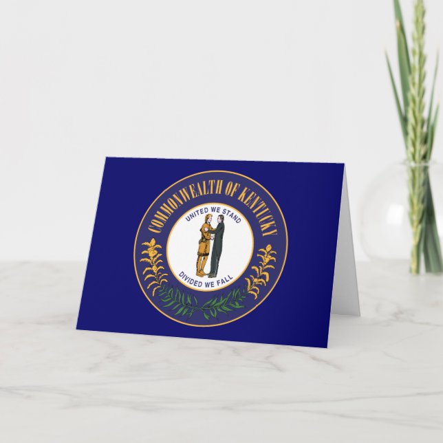 Carte Sceau du Kentuckian, Kentucky (Devant)
