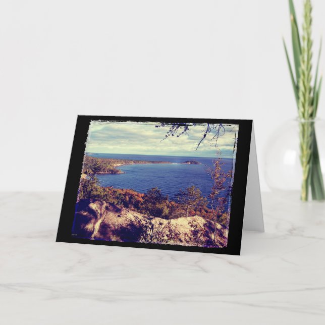 Carte Scène supérieure du lac du Michigan (Devant)