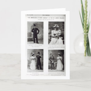 Carte Scènes de l'importance d'être sérieux, par OS