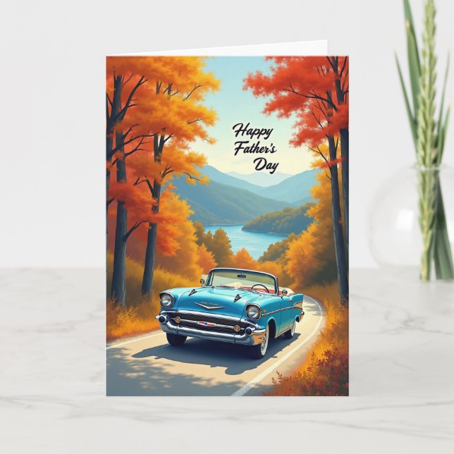 Carte Scenic Route Fathers Day Card (Devant)