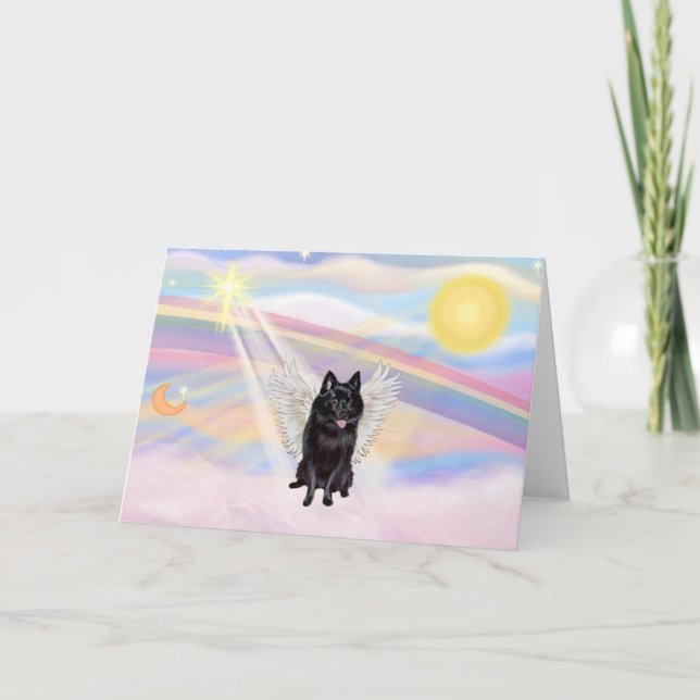Carte Schipperke Ange (Devant)