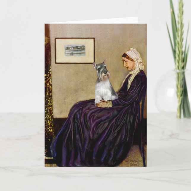 Carte Schnauzer 11N - La mère de Whistler (Devant)