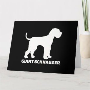 Carte schnauzer géant premium
