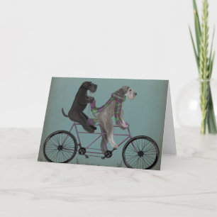 Carte Schnauzer Tandem