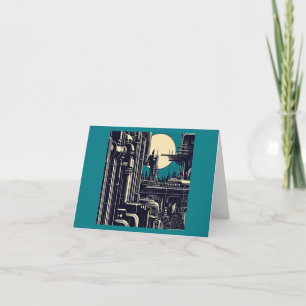 Carte Sciage urbain futuriste SF 2