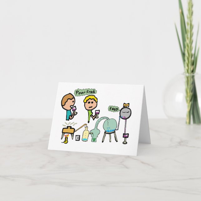 Carte Science amusante (Devant)