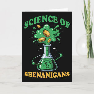 Carte Science des Shenanigans Professeur de Chimie St. P