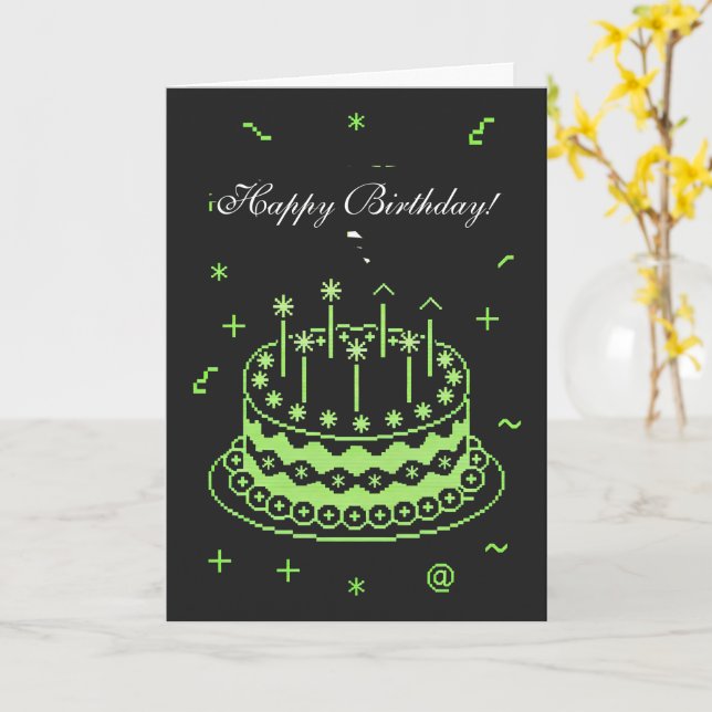 Carte Scientifiques drôles d'anniversaire La plupart des (Fleur jaune)