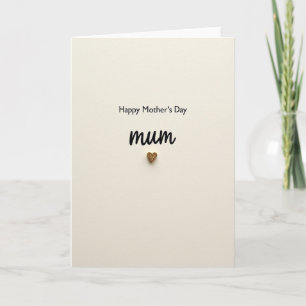 Carte scintillante de la fête des mamans adorables
